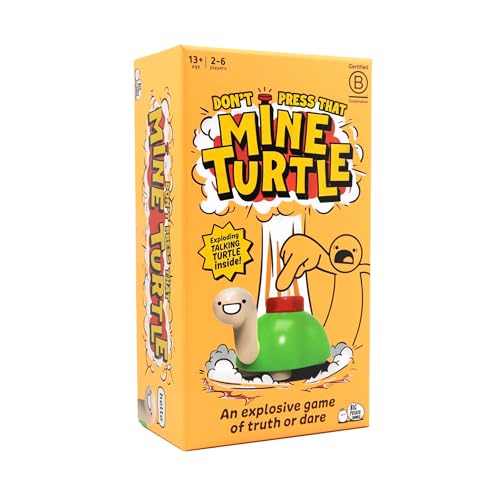 Big Potato Mine Turtle: Truth or Dare – Party Game for Adults with 100+ Wild Missions | Hilarious Game Night & Drinking Game for 2–6 Players | Perfect Christmas Game
