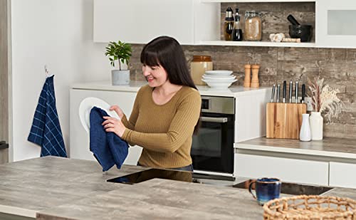 Set di asciugamani in puro cotone, elegante