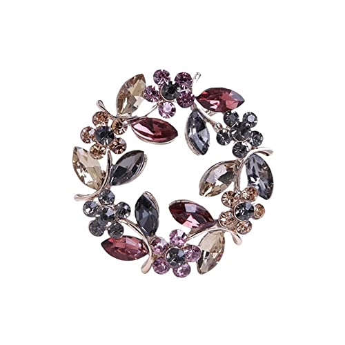 Broches en cristal couronne pour fixer vos vêtements avec style lors des soirées habillées
