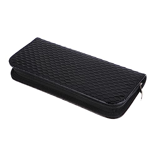 Didiseaon Leather Shear Pouch for Hair Cutting Professional Scissor Holder Bag Barber Scissors Case