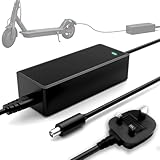  Mezelon® Chargeur de Trottinette électrique 42V 2A pour Xiaomi M365, Pro, Pro 2, Mi 3, 1s, Segway Ninebot Scooter G30 ES1 ES2 ES3 ES4 E22E E25E E45E, Chargeur de Batterie 36V pour Aovo, Bird, Lime et