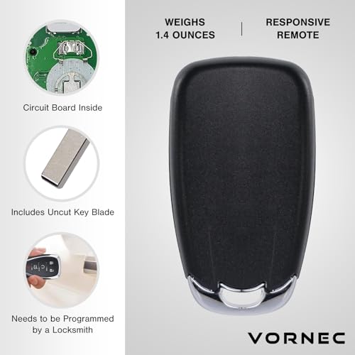 Télécommande voiture HYQ4EA compatible Chevrolet Malibu de 2016 à 2025