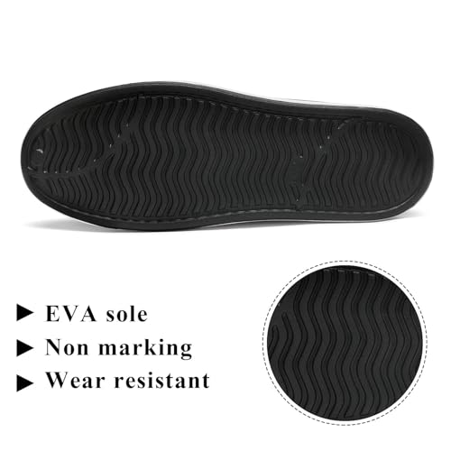 SAGUARO Mens Garden Shoes for Women Breathable Slip-On Gardening Clogs Quick Dry Non-Slip Water Shoe Outdoor Beach Sandals Aero XVII Black