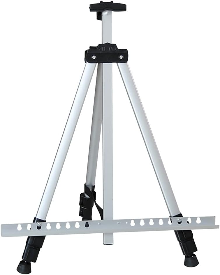 Aluminum Alloy Tripod Display Bracket Folding Telescopic Studio Painting Easel for Outdoor Travelling Accessories
