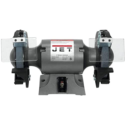 Jet Tools - Jbg-8A, 8" Shop Grinder & Jps-2A Stand (577102K),Black,Grey #TOP3