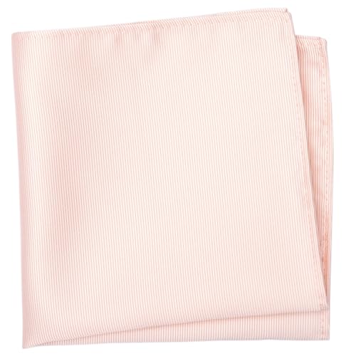 Image of Solid Pocket Square for Men's Suits and Blazers
