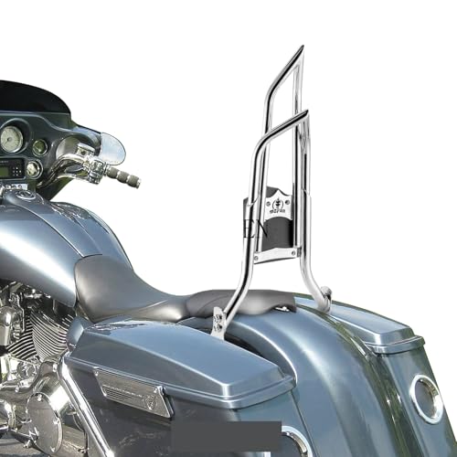 Dossier passager moto avec rack coussin ergonomique Electra Glide