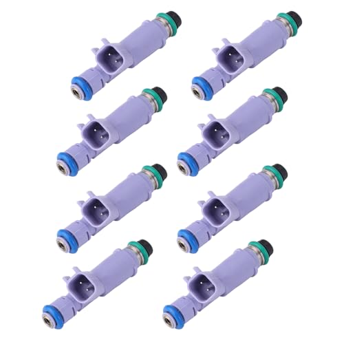 8 PCS M-9593-LU24A Fuel Injectors for Ford Mustang GT 2005-2010 4.6L Fuel Injector Nozzle 24 lb/hr 9L3E-E7A Fuel Injector Spray Nozzles 2005 2006 2007 2008 2009 2010