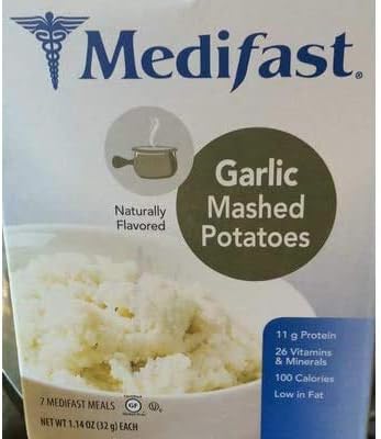 Medifast Garlic Mashed Potatoes (1 box/7 meals)
