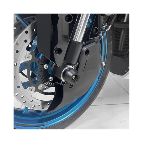 Kit de protection roue moto avec curseurs collision pour axe avant arrière