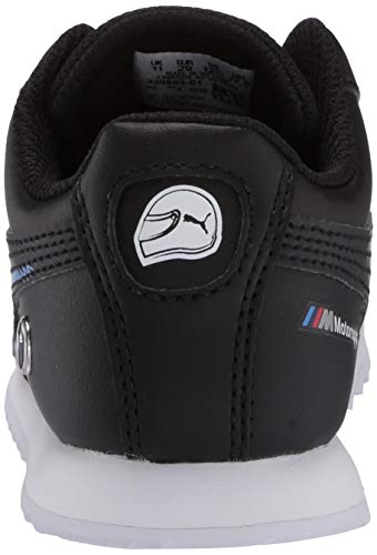 PUMA Unisex-Baby BMW M Motorsport Roma Sneaker, Black Black, 9 M US Toddler3