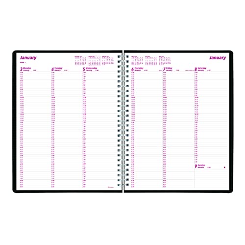 Brownline 2022 DuraFlex Weekly Planner, Appointment Book, 12 Months, January to December, Twin-Wire Binding, 11" x 8.5" - Image 3