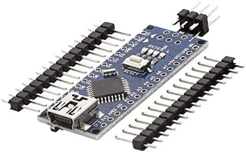 AZDelivery Nano V3.0 Mini USB Board Compatible with ATmega328 5V 16MHz CH340 ATmega328P Micro Controller, CH340G replaces FT232RL, Including E-Book!