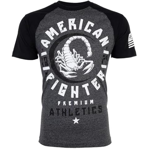American Fighter Men's T-Shirt Michigan L Black Cover