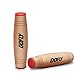 Amazing Desk Toy, DOFLY Spinner Stick Fidget Toy Easy to Flip Roll Made of Beech Desktop Hand Toy Anxiety Release for Office Home Party Class Bar( Wooden )