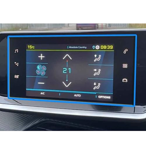Protecteur multimédia Voiture : Finis les Traces de Doigts sur Écran Peugeot E208