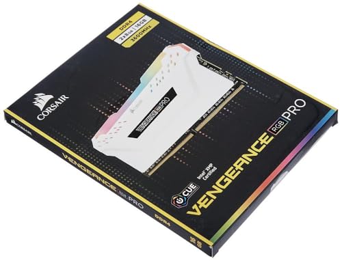 Memoria RAM da scrivania Vengeance RGB Pro 16 GB (2 x 8 GB), DDR4 3600 (PC4-28800) C18 - Bianco - RAM - Immagine 3