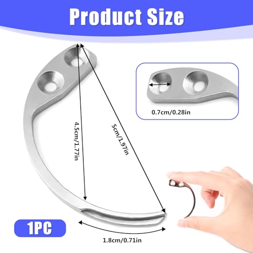 Etikettenentferner, Detacher Diebstahlsicherung, Haken, Diebstahlsicherung, tragbar, aus Aluminiumlegierung, Mehrzweck-Sicherheitswerkzeug zum Entfernen von Schutzetiketten