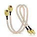 Produktbild BINGFU SMA Kabel SMA-Buchse auf SMA-Stecker RG316 Antennenverlängerungs-Koaxialkabel 30cm (2 Stück) für 4G LTE-Mobilfunkrouter Gateway-Modem Amateurfunk SDR USB-Dongle-Empfänger