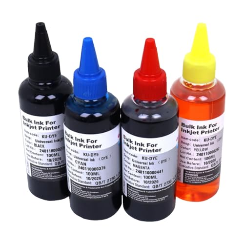 Encre de recharge rouge 100ML pour corriger les devoirs et imprimer