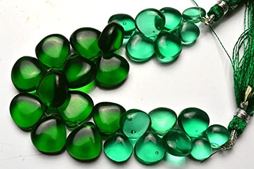 Perles quartz hydro vert apatite pour création de bijoux d'été bohème - 3