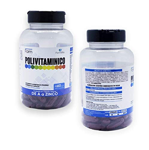 Kit Farm Polivitamínico Completo De A-Z -3 Potes (1450Mg)