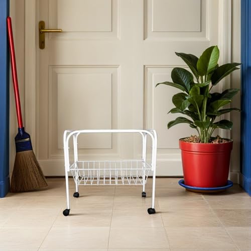 Support cage à oiseaux sur roulettes pour un salon modulable et propre - 6