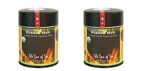 The Tao Of Tea, Roasted Mate Herbal Tea, Loose Leaf, 4-Ounce Tins (Pack Of 2) #TOP6