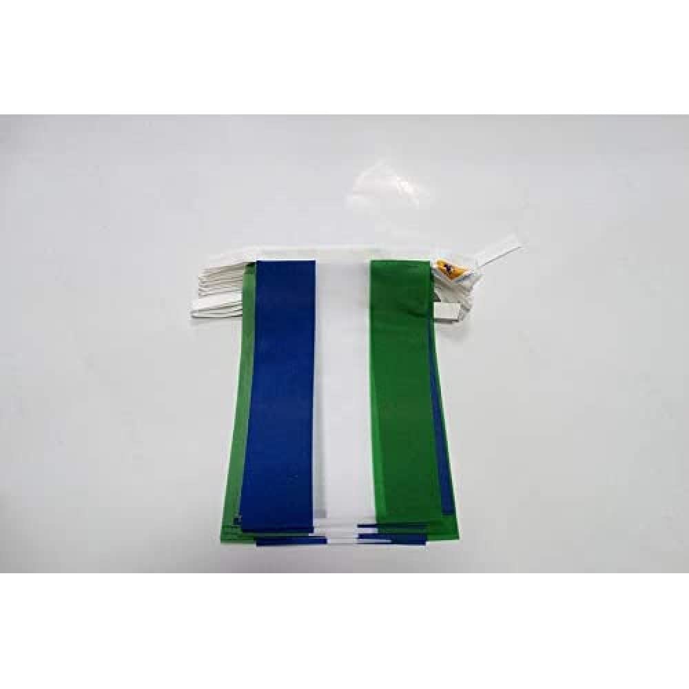 AZ FLAG Guirnalda 6 Metros, 20 Banderas de Ecuador 21x15 cm, Bandera Ecuatoriana 15 x 21 cm - Banderines — view 200