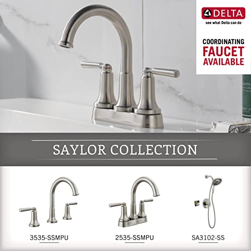 Delta Saylor (1-Pack) 24'' Towel Rack for Bathroom Stainless Steel Towel Bar for Bathroom Wall Towel Holder Rod Wall Mounted 73524-SS by DELTA - Image 7