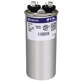 97F9635 30 uf MFD 440 Volt VAC - Replacement Round Run Capacitor