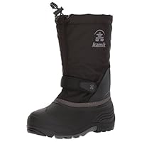 Kamik Waterbug 5 Snow Boots for Kids, Warm + Waterproof Kids Boots