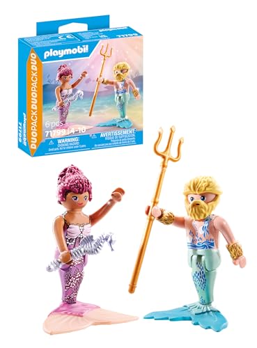 Playmobil 71799 Sirene et triton avec sceptre et trident - vue 5