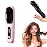 Trois réglages de température avec affichage LED : Pour répondre aux besoins de tous les types de cheveux, elle propose 3 réglages de température (160 °C / 180 °C / 200 °C). L'écran LED affiche clairement la température, facilitant votre coiffure.