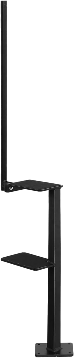 Boat Steps for Trailer,Ship Trailer Ladder with Handle | Non-Slip 2 Step for Conveniently Reach Fishing, Bass Boats