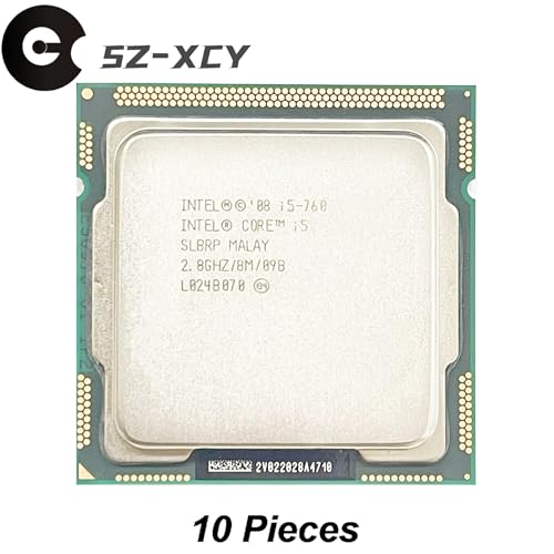Processeur Quad-Core I5-760 à 2.8 GHz pour un traitement de données fluide (10 pcs)