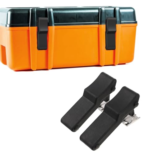 Image of 2pcs Concealed Toggle Latch Lock Clamp Vibration Reduction Polished Surface No Scratch