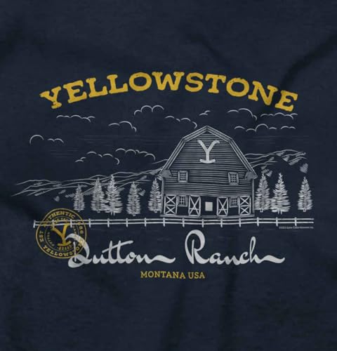 Brisco Brands Yellowstone Dutton Ranch Y Barn Baby Romper Boys or Girls2