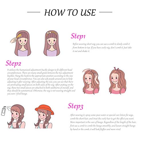 FRCOLOR Perucas Longas Onduladas Encaracoladas Femininas Peruca Dianteira de Renda Branca Ondulada F