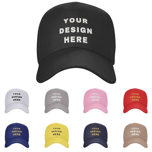 Custom Hats Design Your Own, Custom Trucker Hat for Men Women