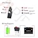 RUNCCI-YUN 16Pcs Boton Interruptor Rocker，Mini Interruptores Basculantes，16 A 250 V AC 3...
