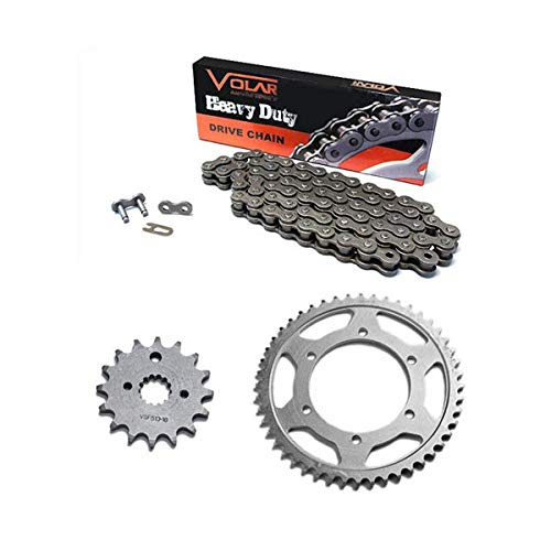Volar Chain and Sprocket Kit - Heavy Duty for 2013-2017 Kawasaki Ninja 300 EX300