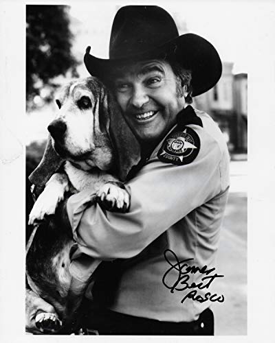 James Best as Sheriff Rosco P. Coltrane Original Autographed 8X10 Photo