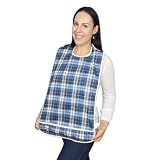Modaliv Adult Bib - Reusable Clothing Protector - Waterproof - Adult Bib with Food Catcher - Machine
