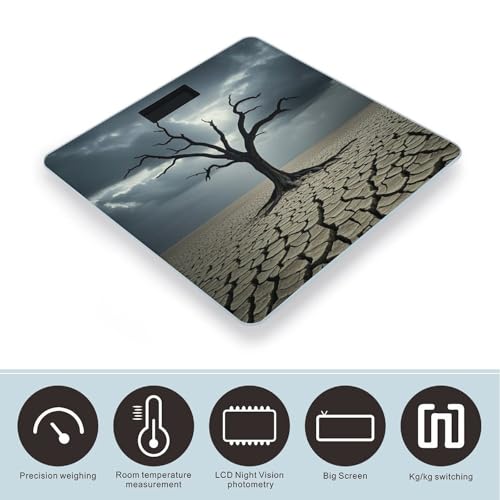 Báscula Digital para Baño de Vidrio Templado miniatura 3