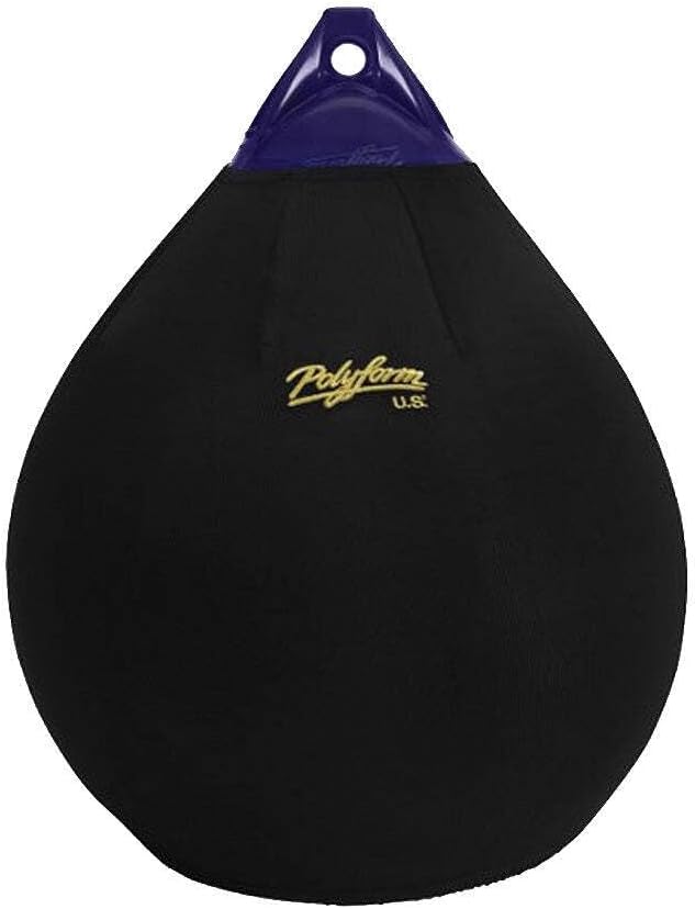 Polyform Fender Cover Black f/A-5 Ball Style