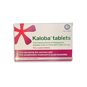 Kaloba 20 mg for Common Cold – 21 Tablets