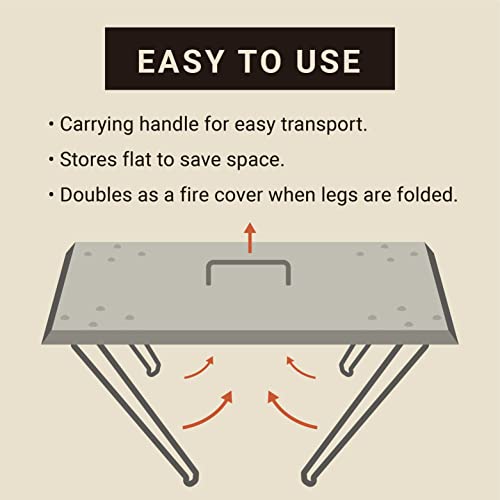 Radiate Stainless Steel Fire Pit Heat Deflector thumb #1