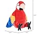 Wild Republic Scarlet Macaw Plush, Stuffed Animal, Plush Toy, Gifts for Kids, Cuddlekins 12 Inches