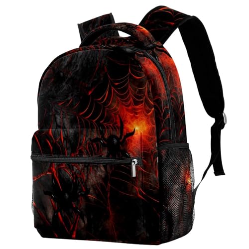 Sac à dos de voyage multicolore avec porte-bouteille pour le campus et les sorties